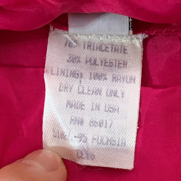 VTG Y2K bebe Fuscia Pink Blazer with Black Trim 2 - Picture 9 of 16